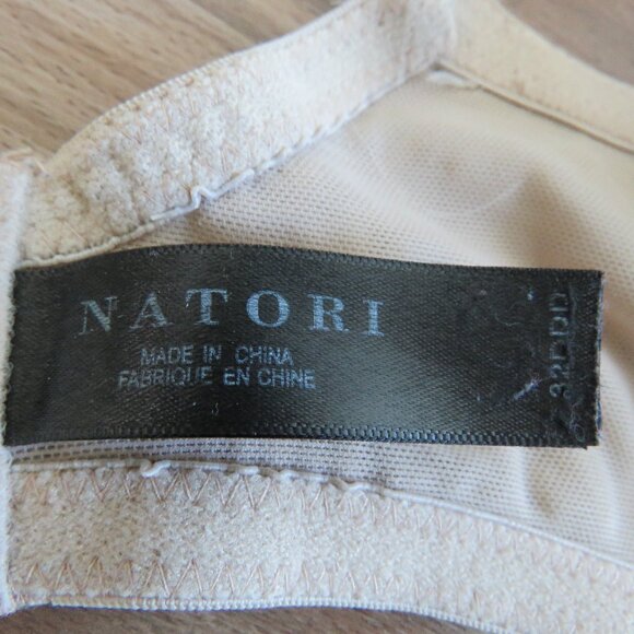 NATORI Cool Contour Full Fit Bra in Cafe Nude - Size 32DDD - Picture 10 of 10